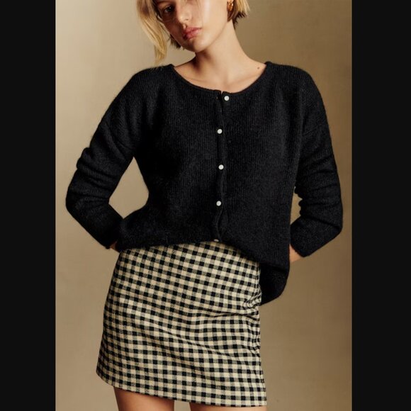 Sezane Sweaters - Sezane Gaspard Cardigan in Black